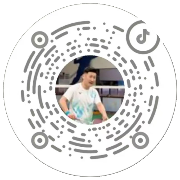 抖音二维码 博悦小帅羽毛球